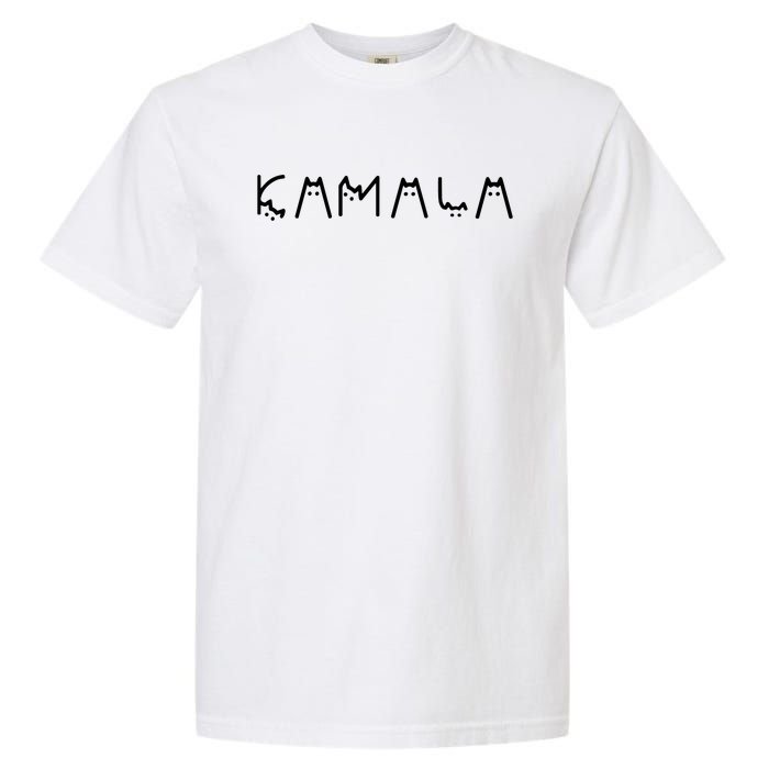 Cats For Kamala Harris Garment-Dyed Heavyweight T-Shirt