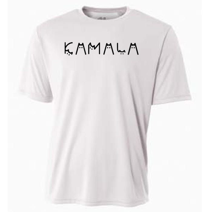 Cats For Kamala Harris Cooling Performance Crew T-Shirt