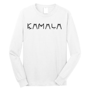 Cats For Kamala Harris Long Sleeve Shirt