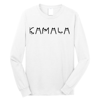 Cats For Kamala Harris Long Sleeve Shirt