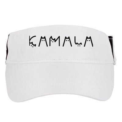 Cats For Kamala Harris Adult Drive Performance Visor