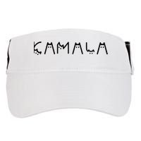 Cats For Kamala Harris Adult Drive Performance Visor