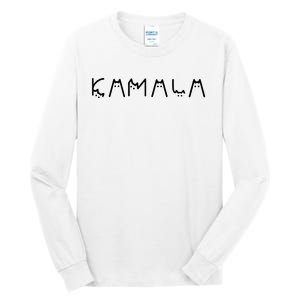 Cats For Kamala Harris Tall Long Sleeve T-Shirt