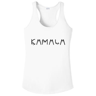 Cats For Kamala Harris Ladies PosiCharge Competitor Racerback Tank