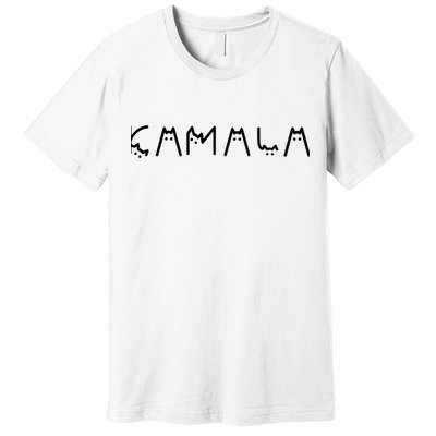 Cats For Kamala Harris Premium T-Shirt