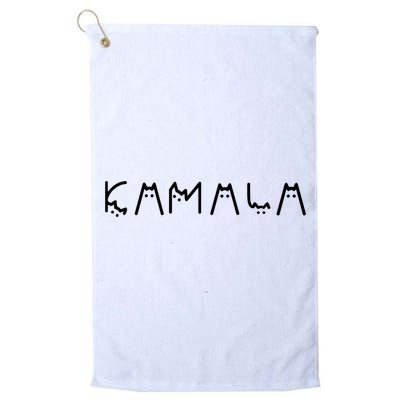 Cats For Kamala Harris Golf Towel