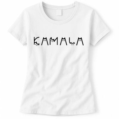 Cats For Kamala Harris Womens T-Shirt