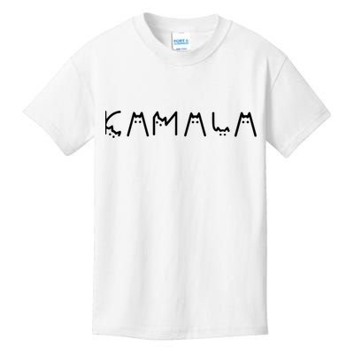 Cats For Kamala Harris Kids T-Shirt