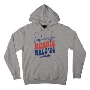 Cashiers For Kamala Harris Tall Hoodie