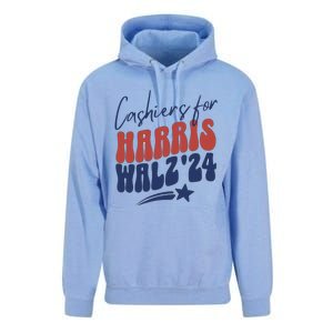 Cashiers For Kamala Harris Unisex Surf Hoodie