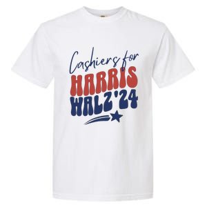 Cashiers For Kamala Harris Garment-Dyed Heavyweight T-Shirt