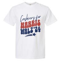 Cashiers For Kamala Harris Garment-Dyed Heavyweight T-Shirt