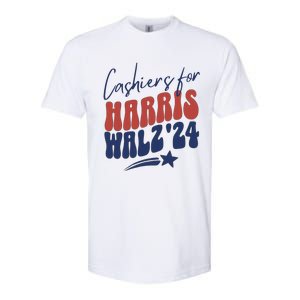 Cashiers For Kamala Harris Softstyle CVC T-Shirt