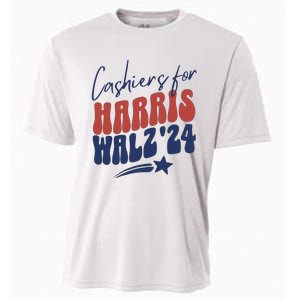 Cashiers For Kamala Harris Cooling Performance Crew T-Shirt