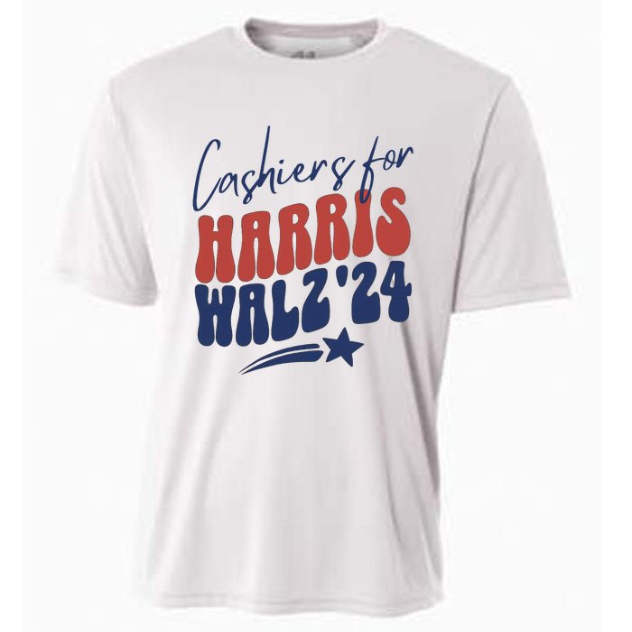 Cashiers For Kamala Harris Cooling Performance Crew T-Shirt