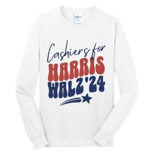 Cashiers For Kamala Harris Tall Long Sleeve T-Shirt