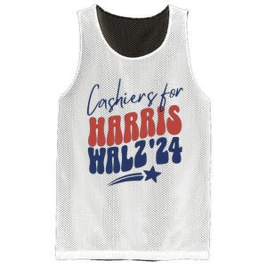 Cashiers For Kamala Harris Mesh Reversible Basketball Jersey Tank