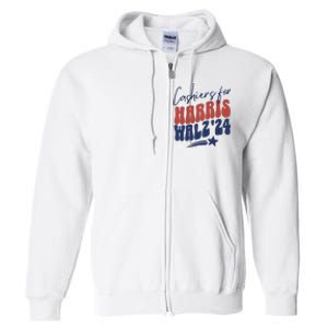 Cashiers For Kamala Harris Full Zip Hoodie