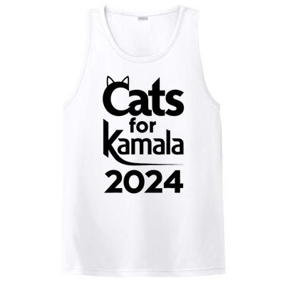 Cats For Kamala 2024 Funny Political Harris Supporter PosiCharge Competitor Tank