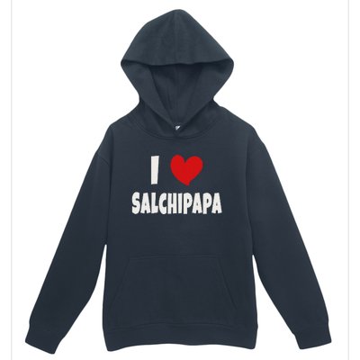 Colombian Food Lover Colombia I Love Salchipapa Urban Pullover Hoodie