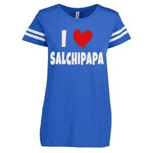 Colombian Food Lover Colombia I Love Salchipapa Enza Ladies Jersey Football T-Shirt