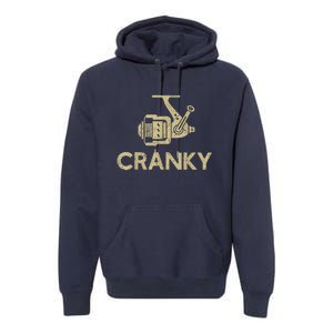 Crankbait Fishing Lure Cranky Funny Gift Ideas For Fishing Premium Hoodie