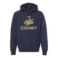 Crankbait Fishing Lure Cranky Funny Gift Ideas For Fishing Premium Hoodie