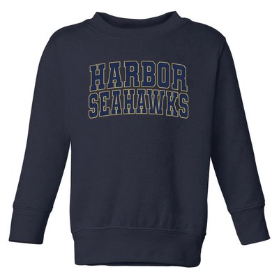 College Fever Los Angeles Harbor College Seahawks 01 Toddler Sweatshirt