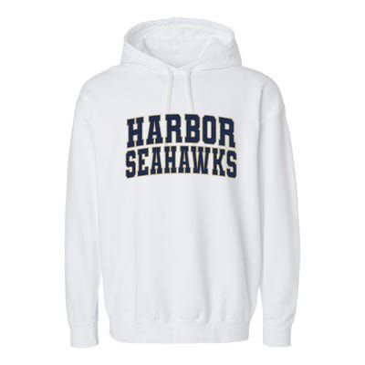 College Fever Los Angeles Harbor College Seahawks 01 Garment-Dyed Fleece Hoodie