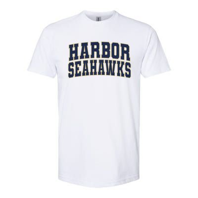 College Fever Los Angeles Harbor College Seahawks 01 Softstyle CVC T-Shirt