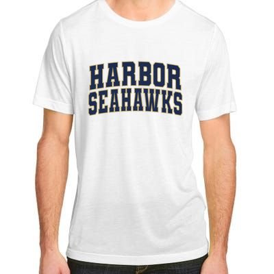 College Fever Los Angeles Harbor College Seahawks 01 Adult ChromaSoft Performance T-Shirt