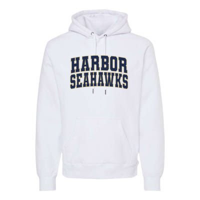 College Fever Los Angeles Harbor College Seahawks 01 Premium Hoodie