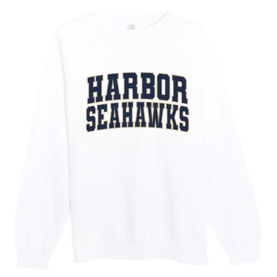 College Fever Los Angeles Harbor College Seahawks 01 Premium Crewneck Sweatshirt