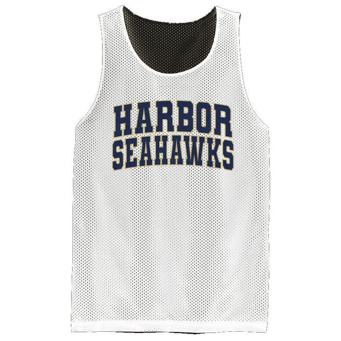 College Fever Los Angeles Harbor College Seahawks 01 Mesh Reversible Basketball Jersey Tank