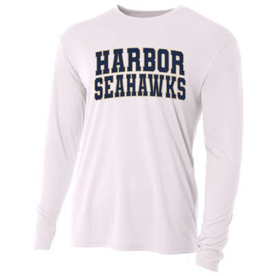 College Fever Los Angeles Harbor College Seahawks 01 Cooling Performance Long Sleeve Crew