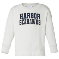 College Fever Los Angeles Harbor College Seahawks 01 Toddler Long Sleeve Shirt