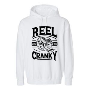 Crankbait Fishing Lure Cranky Funny Gift Ideas For Fishing Garment-Dyed Fleece Hoodie