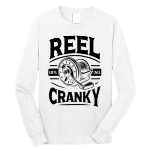 Crankbait Fishing Lure Cranky Funny Gift Ideas For Fishing Long Sleeve Shirt