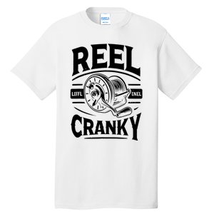 Crankbait Fishing Lure Cranky Funny Gift Ideas For Fishing Tall T-Shirt