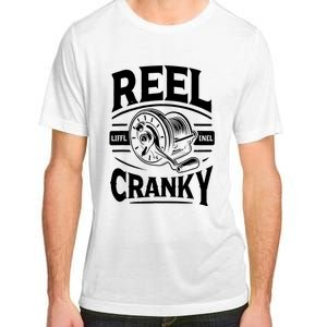 Crankbait Fishing Lure Cranky Funny Gift Ideas For Fishing Adult ChromaSoft Performance T-Shirt