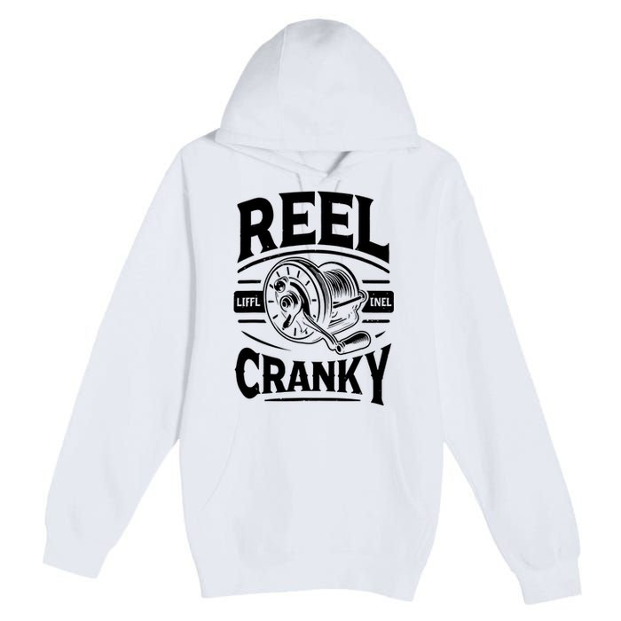 Crankbait Fishing Lure Cranky Funny Gift Ideas For Fishing Premium Pullover Hoodie