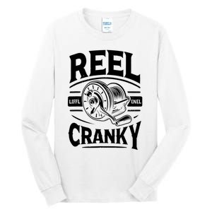 Crankbait Fishing Lure Cranky Funny Gift Ideas For Fishing Tall Long Sleeve T-Shirt