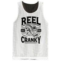 Crankbait Fishing Lure Cranky Funny Gift Ideas For Fishing Mesh Reversible Basketball Jersey Tank