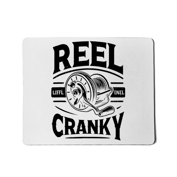 Crankbait Fishing Lure Cranky Funny Gift Ideas For Fishing Mousepad