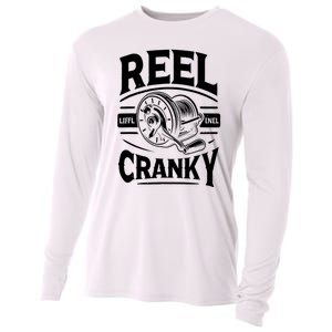 Crankbait Fishing Lure Cranky Funny Gift Ideas For Fishing Cooling Performance Long Sleeve Crew