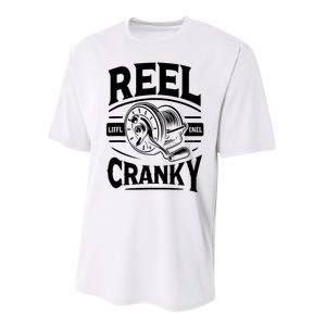 Crankbait Fishing Lure Cranky Funny Gift Ideas For Fishing Performance Sprint T-Shirt