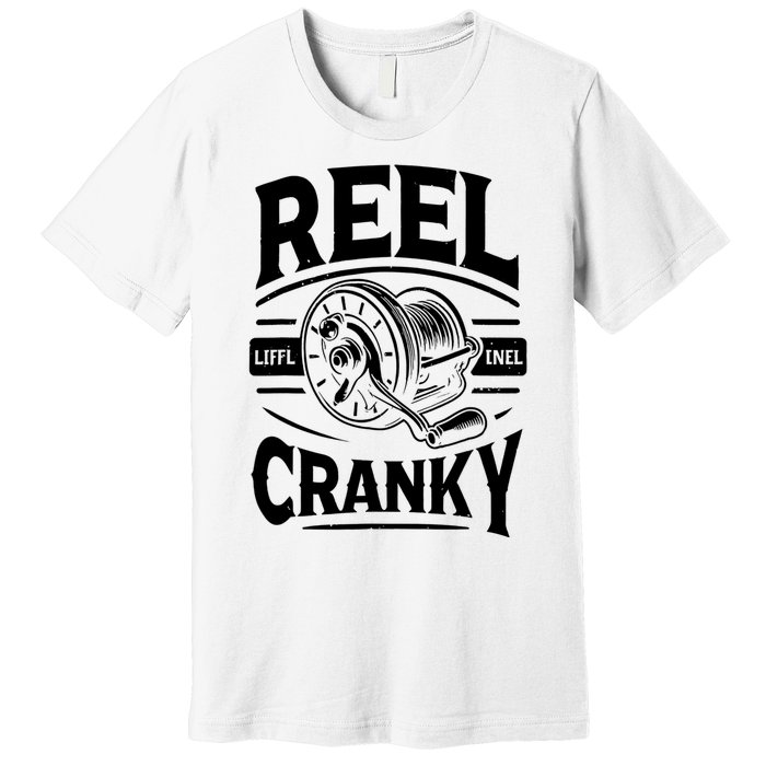 Crankbait Fishing Lure Cranky Funny Gift Ideas For Fishing Premium T-Shirt