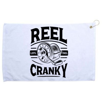 Crankbait Fishing Lure Cranky Funny Gift Ideas For Fishing Grommeted Golf Towel