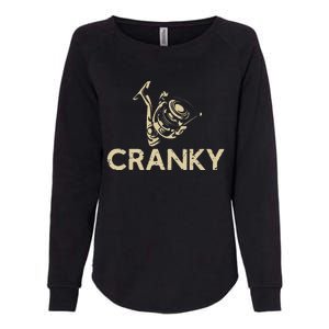 Crankbait Fishing Lure Cranky Funny Gift Ideas For Fishing Womens California Wash Sweatshirt