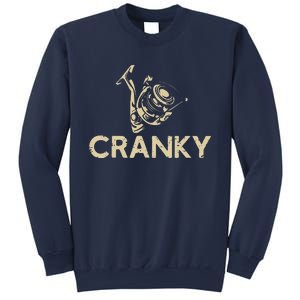 Crankbait Fishing Lure Cranky Funny Gift Ideas For Fishing Sweatshirt